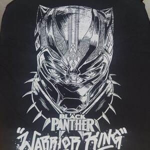 Marvel Black Panther Short Sleeve Tee - Black & White
